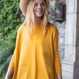 Mersea Catalina Mustard Yellow Sweater